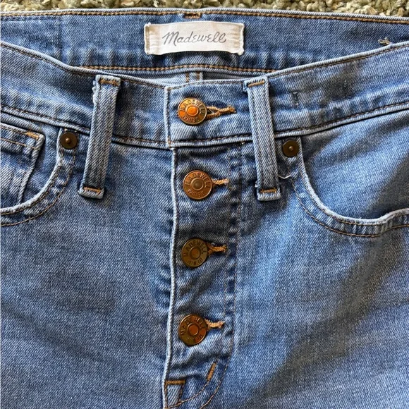 Madewell 10” High Rise Skinny Jeans - Picture 3 of 6